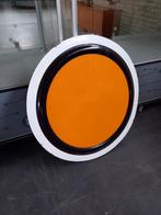 Oud  emaille bord, Ophalen