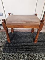 Voetenbankje, Ophalen, Zo goed als nieuw, Hout