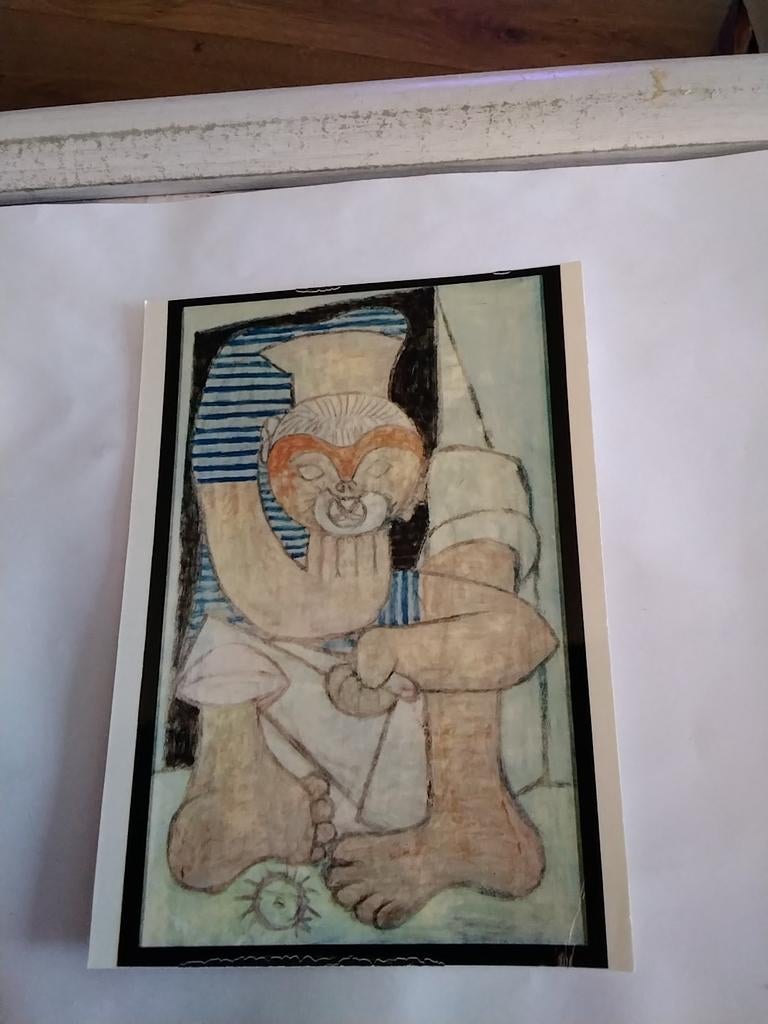 PICASSO KUNSTWERK 1946 "DE ZEE-EGELETER", Ophalen of Verzenden, 1940 tot 1960