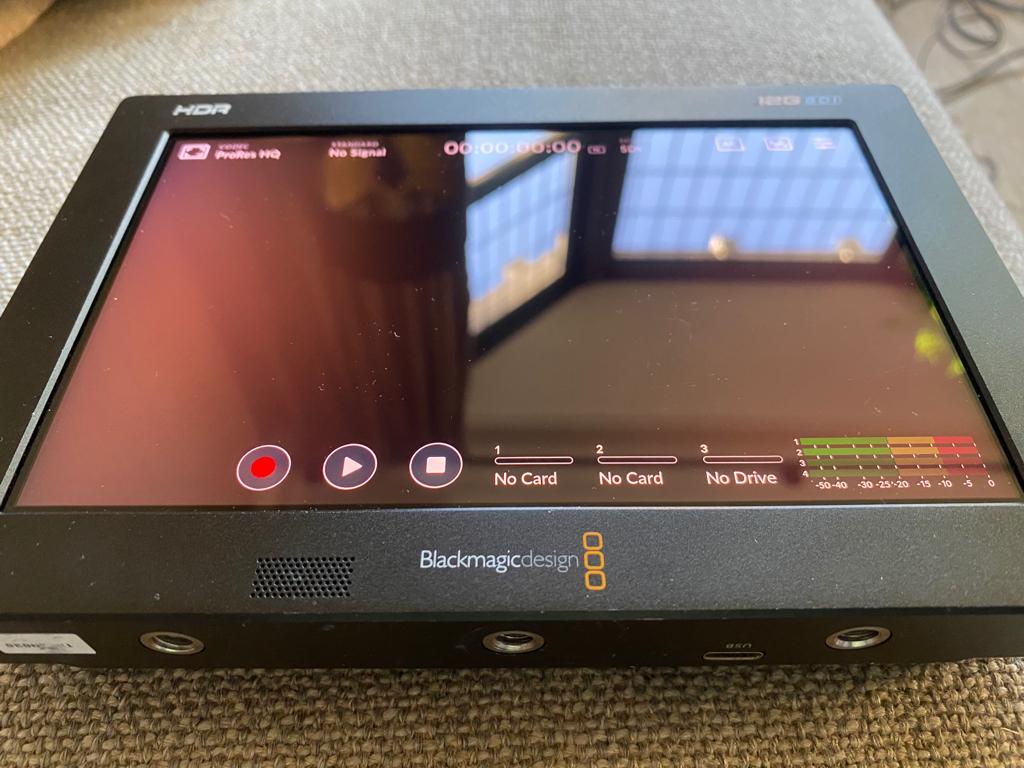 3 x Blackmagic Video Assist 7” 12G HDR recorder (SDI/HDMI), Ophalen of Verzenden, Zo goed als nieuw