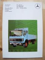 Mercedes Middelzware Bakwagen Brochure 1983 - 1213 t/m 1622, Zo goed als nieuw, Mercedes-Benz, Mercedes, Ophalen of Verzenden