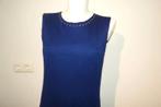 Marccain kobalt vorstelijk blauwe jurk zilveren studs N2, Zo goed als nieuw, Maat 36 (S), Verzenden, Blauw
