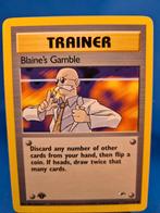 Blaine's Gamble 121/132 - Gym Heroes (1st edition), Verzenden, Gebruikt