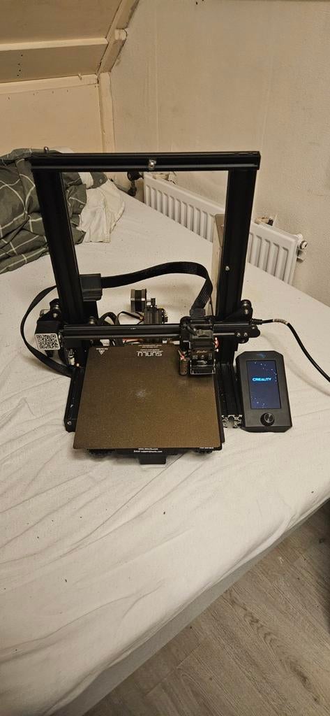 Ender 3 V2 3D-printer, Computers en Software, 3D Printers, Ophalen, Gebruikt, Creality