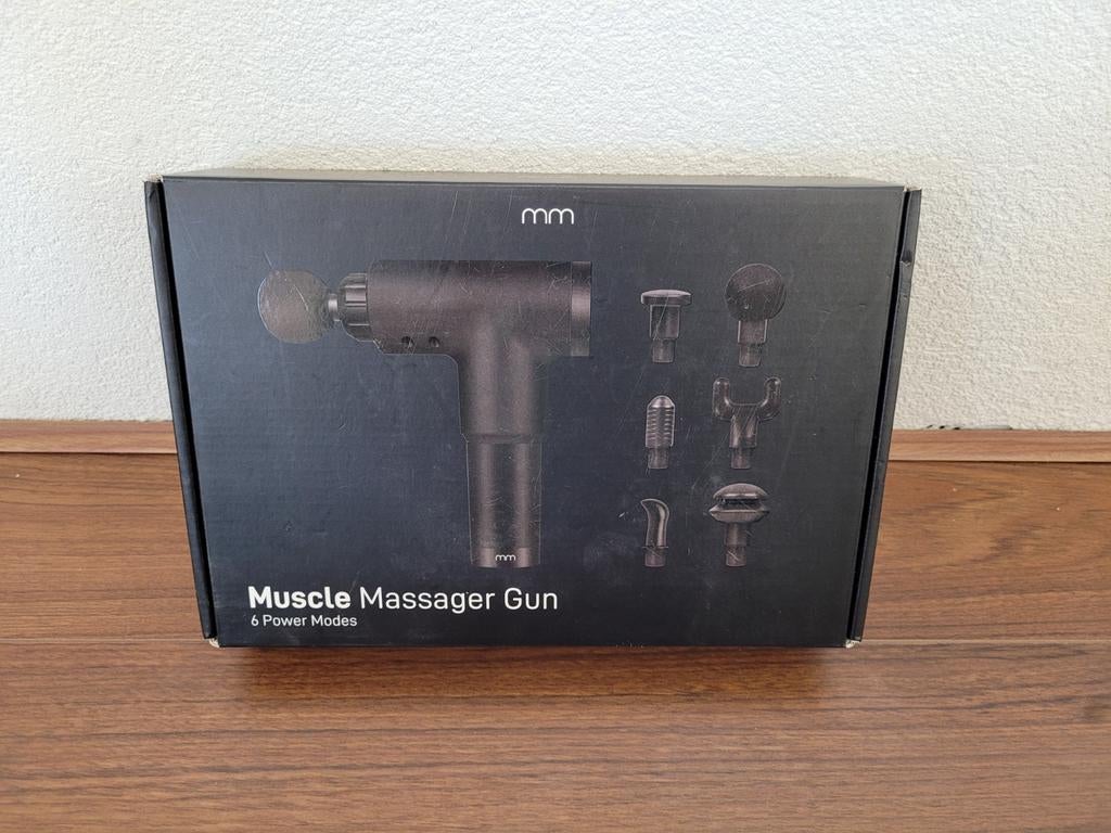 Muscle Massager Gun Massage pistool van MikaMax, Ophalen of Verzenden, Zo goed als nieuw, Apparaat