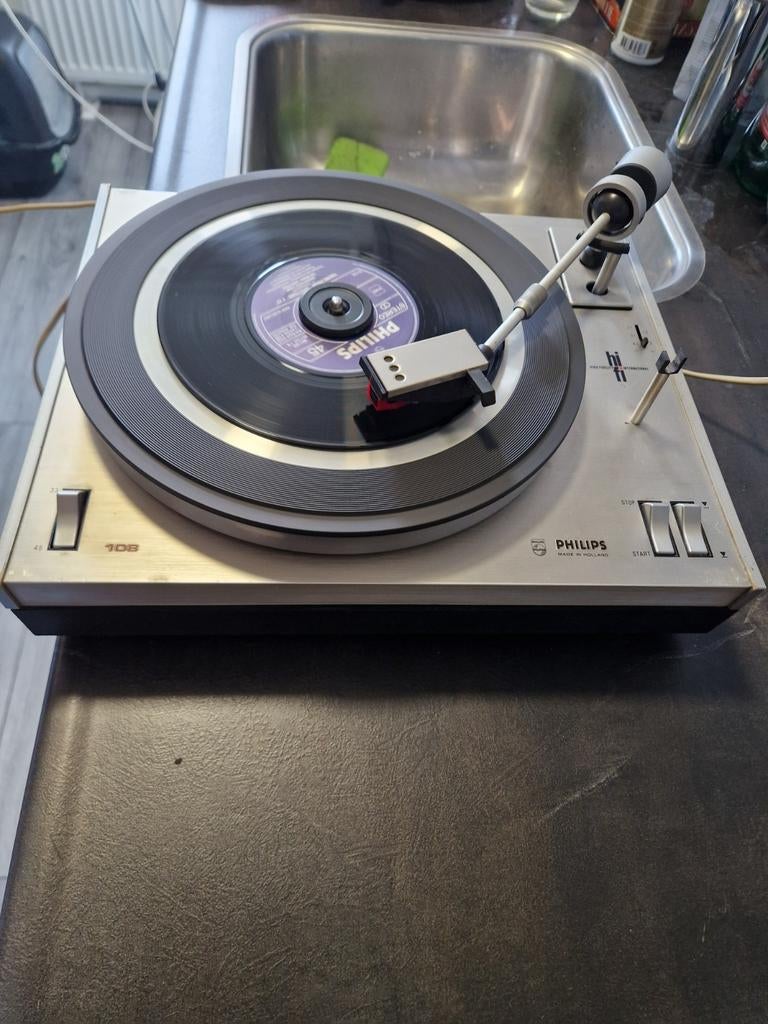 Philips 108 vintage pick up  platenspeler, Ophalen of Verzenden, Gebruikt, Philips