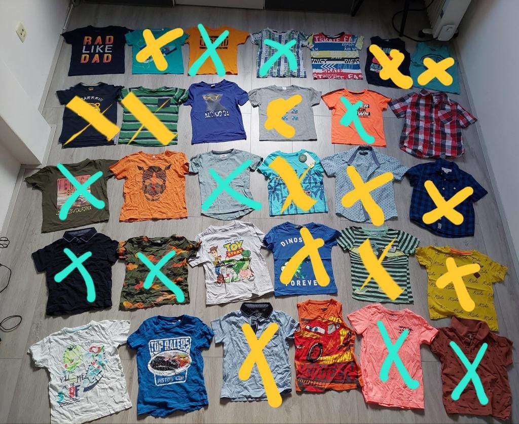 T-shirts maat 104 jongen shirts t-shirt shirt hemd singlets, Kinderen en Baby's, Kinderkleding | Maat 104, Ophalen of Verzenden