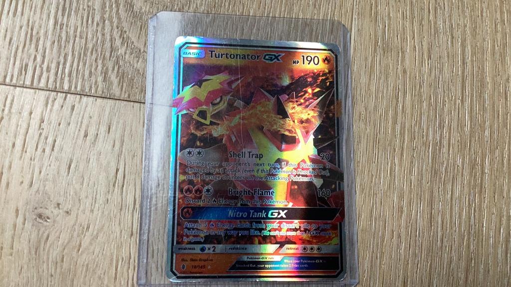 Turtonator EX Pokémon kaart! 4,99, Ophalen of Verzenden, Zo goed als nieuw