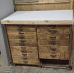 Werkbank lades verrijdbaar 110cm gereedschap trolley, Doe-het-zelf en Verbouw, Werkbanken, Ophalen, Gebruikt, 70 tot 120 cm