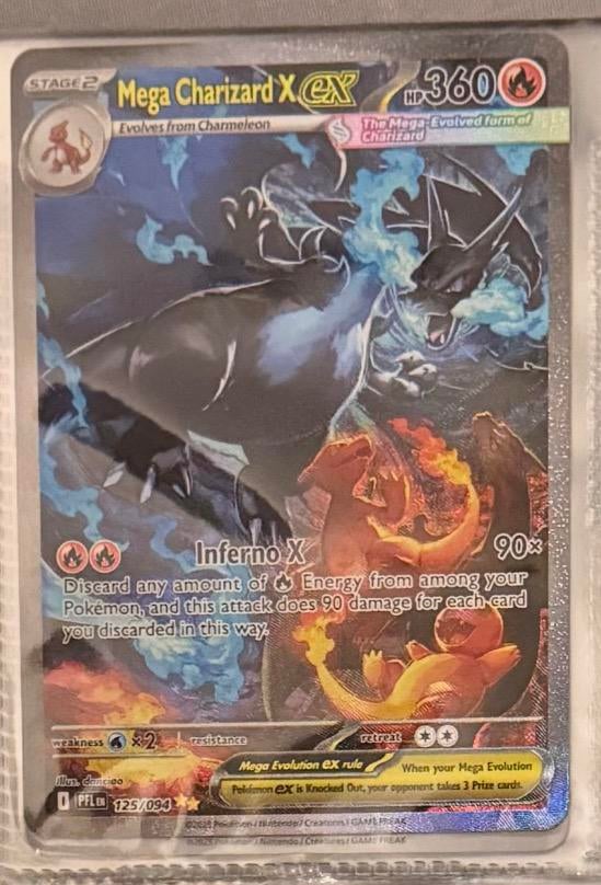 Mega charizard, Hobby en Vrije tijd, Verzamelkaartspellen | Pokémon, Ophalen of Verzenden, Zo goed als nieuw