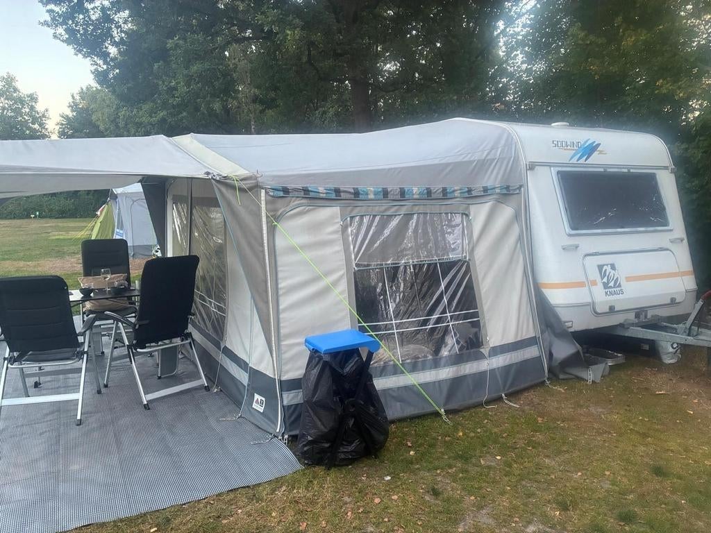 Voortent maat 11 met aluminium frame, Ophalen, Gebruikt, Overige merken