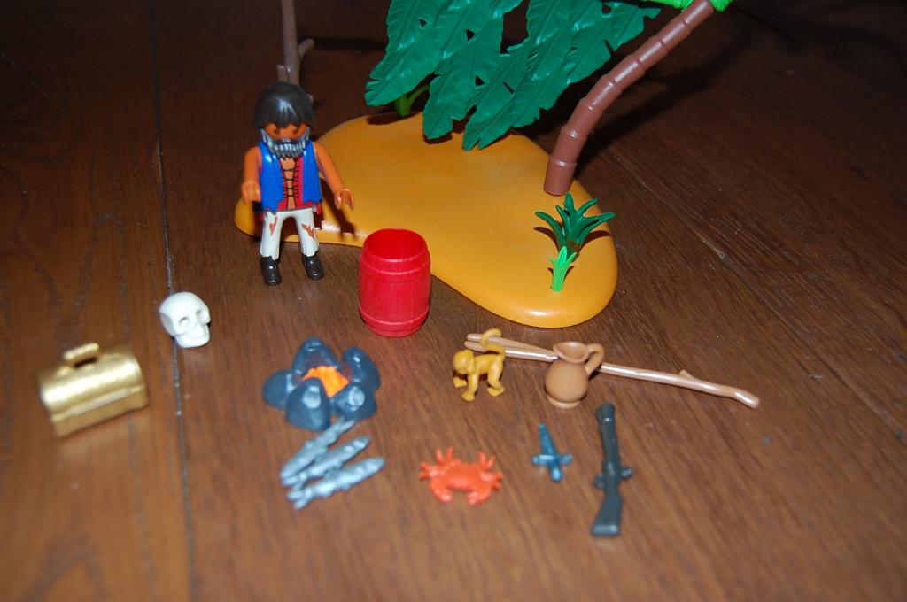 Playmobil 5138 - Schipbreukeling, Ophalen of Verzenden, Zo goed als nieuw, Complete set