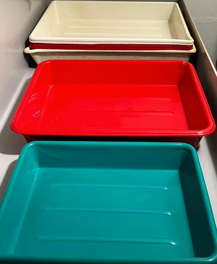 Doka - bakken voor chemie diverse maten, Audio, Tv en Foto, Fotografie | Doka Toebehoren, Gebruikt, Doka-onderdelen, Draagbaar