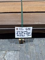 Pak 422 B-keus 45x190mm hardhout dekdeel anti slip profiel, Ophalen, Planken, Nieuw, Hardhout