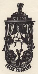 0294 Ex Libris Nederland : Dirk Govert van Luijn, 1962, Antiek en Kunst, Verzenden