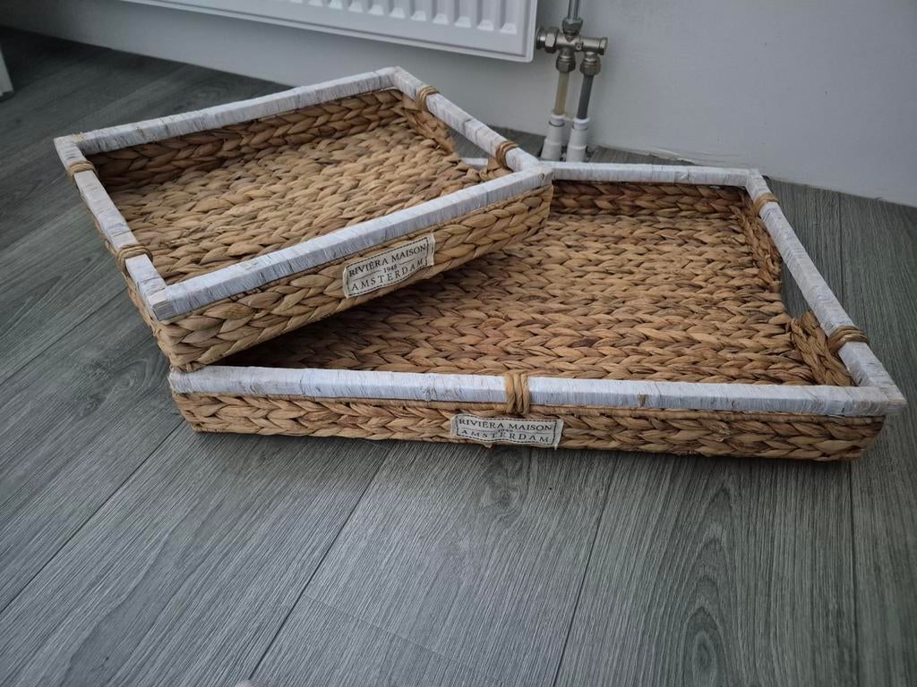 Riviera Maison dienbladen - dienblad, Huis en Inrichting, Woonaccessoires | Dienbladen, Ophalen of Verzenden, Zo goed als nieuw