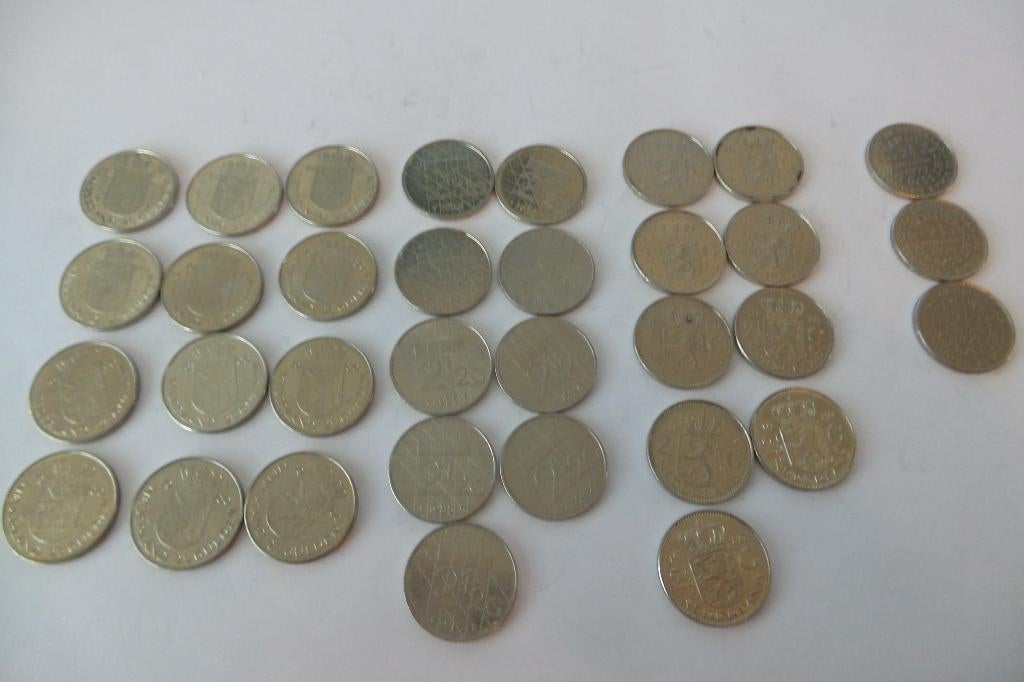 rijksdaalders Nederland, Ophalen of Verzenden, Koningin Juliana, 2½ gulden, Losse munt