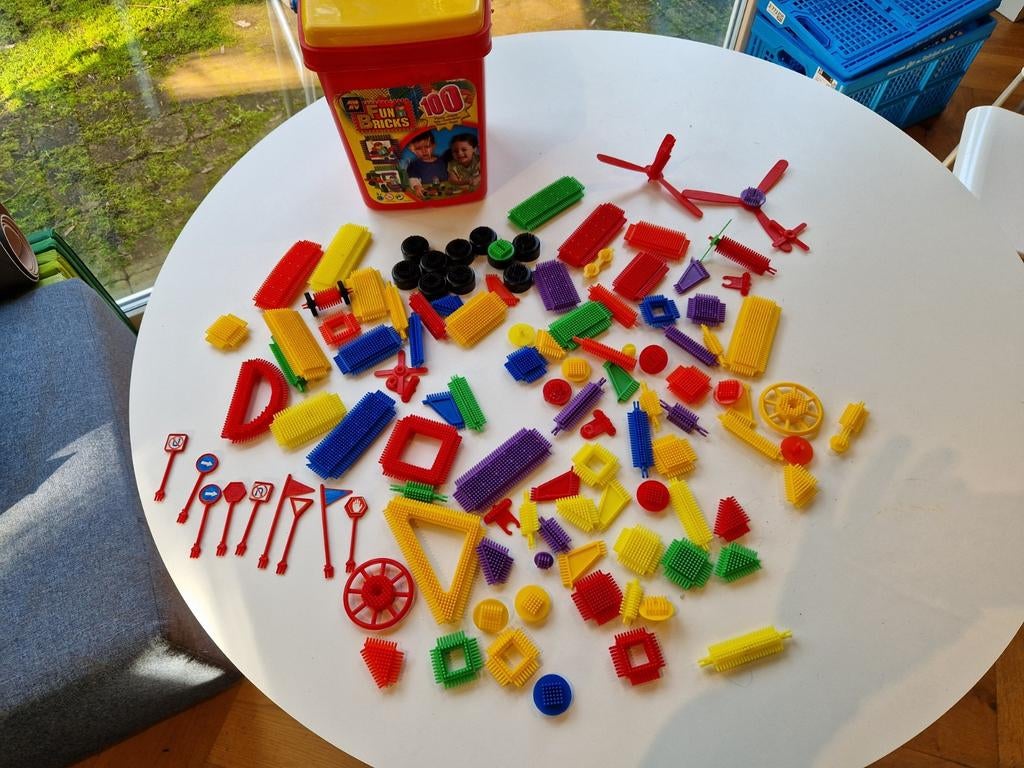 Fun Bricks Bouwstenen - Eindeloos Speelplezier!, Ophalen, Gebruikt, Overige merken