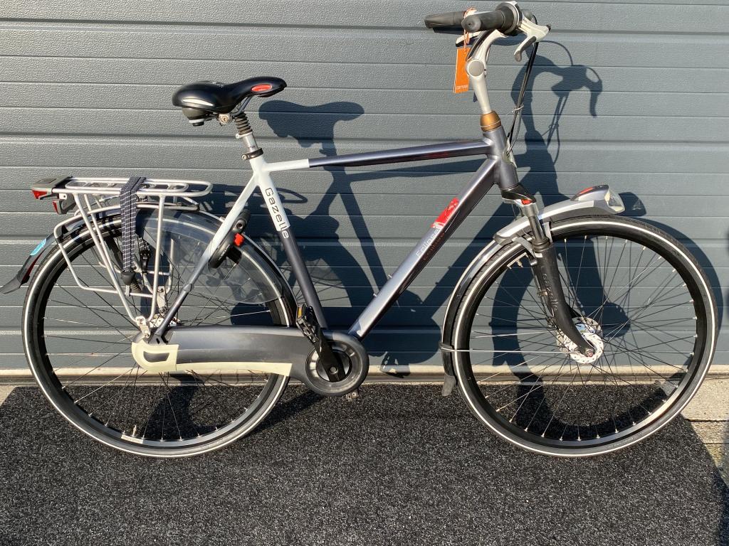 gazelle eclipse 8vers H57cm, Gebruikt, Cleanbikes, Versnellingen, Ophalen of Verzenden