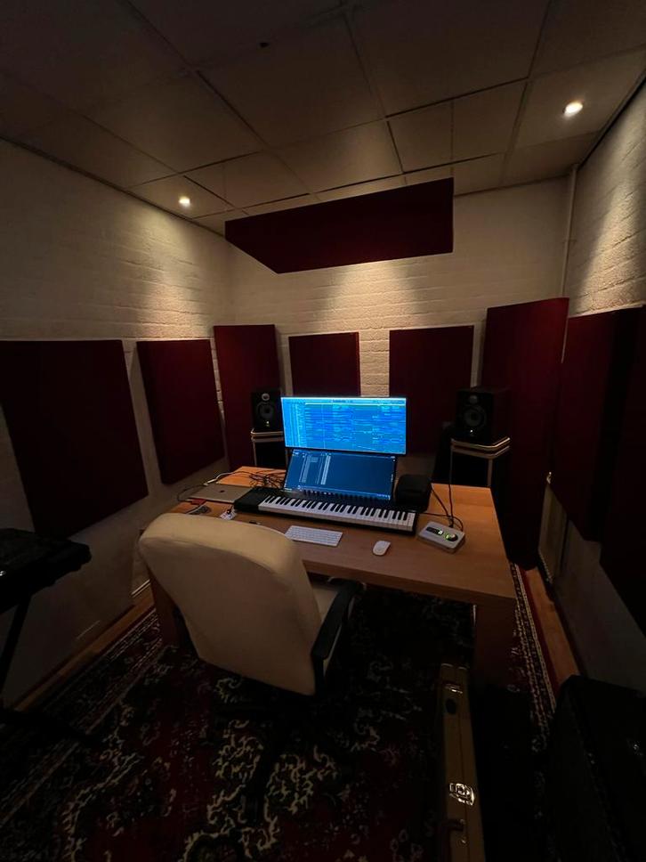 Professionele Studio Akoestiek Set - Akoestische Panelen, Audio, Tv en Foto, Professionele Audio-, Tv- en Video-apparatuur, Zo goed als nieuw