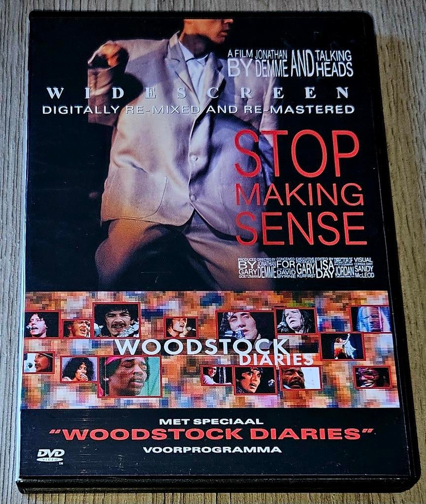 Talking Heads - Stop Making Sense DVD, Cd's en Dvd's, Alle leeftijden, Ophalen of Verzenden, Gebruikt