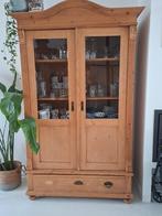 Grenen servieskast, Huis en Inrichting, Kasten | Buffetkasten, Ophalen, Gebruikt, 25 tot 50 cm, Met deur(en)