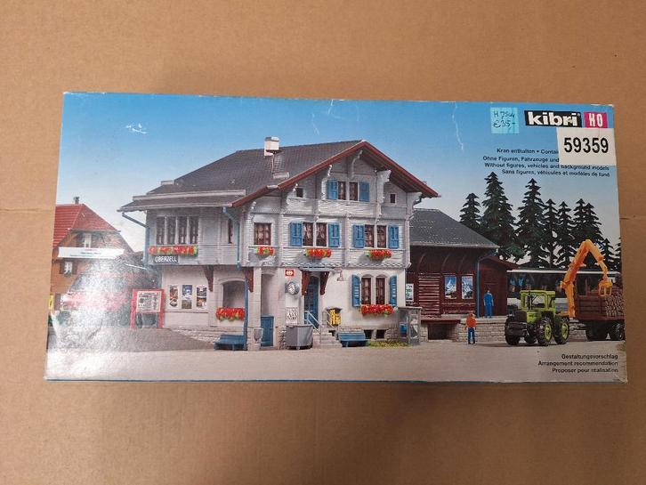 Treintjenl bouwdozen H0 (1), Hobby en Vrije tijd, Modeltreinen | H0, Zo goed als nieuw, Brug, Tunnel of Gebouw, Gelijkstroom of Wisselstroom