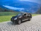 Porsche Cayenne Turbo - Welly zwart, Hobby en Vrije tijd, Modelauto's | 1:87, Ophalen of Verzenden, Zo goed als nieuw, Auto, Overige merken