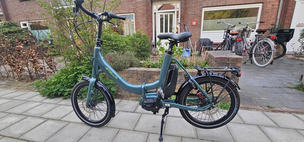 Bijna NIEUW! Stella elektrische vouwfiets – slechts 527 km –, Zo goed als nieuw, Minder dan 47 cm, 50 km per accu of meer, Ophalen
