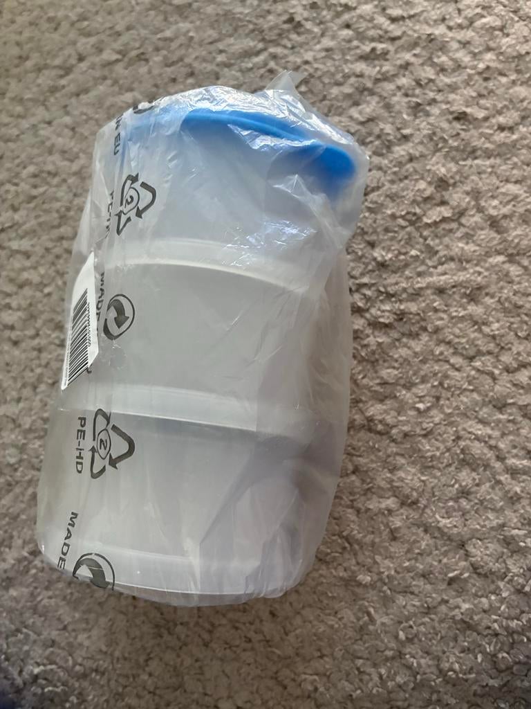 Tupperware stapelbakjes nieuw, Ophalen of Verzenden, Nieuw, Blauw, Bak of Kom