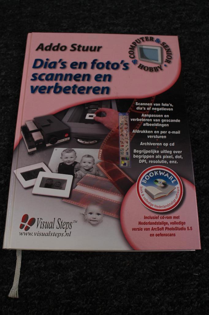 1x Boek over Dia's en Foto's Scannen en Verbeteren, Boeken, Addo Stuur, Ophalen of Verzenden, Zo goed als nieuw, Overige onderwerpen