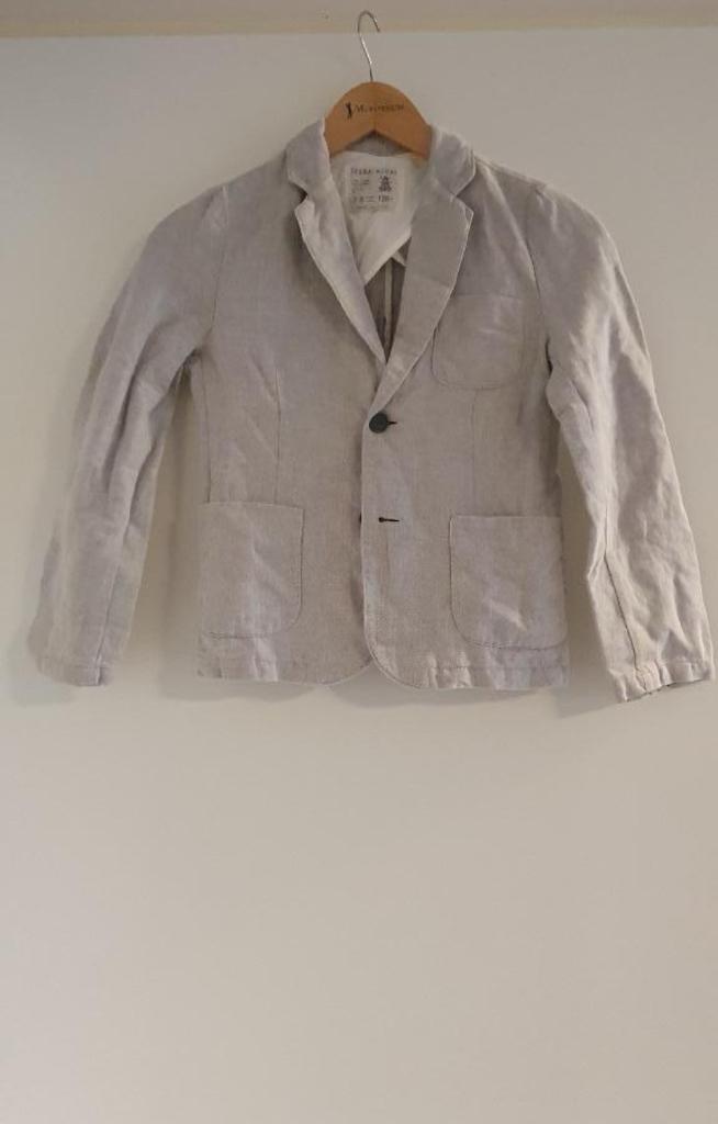 jongens blazer, Kinderen en Baby's, Kinderkleding | Maat 128, Ophalen, Zo goed als nieuw, Jongen, Jas