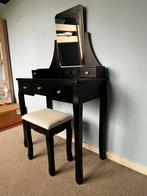 Kaptafel voor kinderen (6-12 jaar) met spiegel en krukje, Ophalen, Gebruikt, 50 tot 100 cm, Minder dan 100 cm