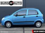 Chevrolet Matiz 0.8 Style - 2E EIGENAAR - EL.RAMEN - CPV - S, Auto's, Chevrolet, Voorwielaandrijving, Stof, Gebruikt, Zwart