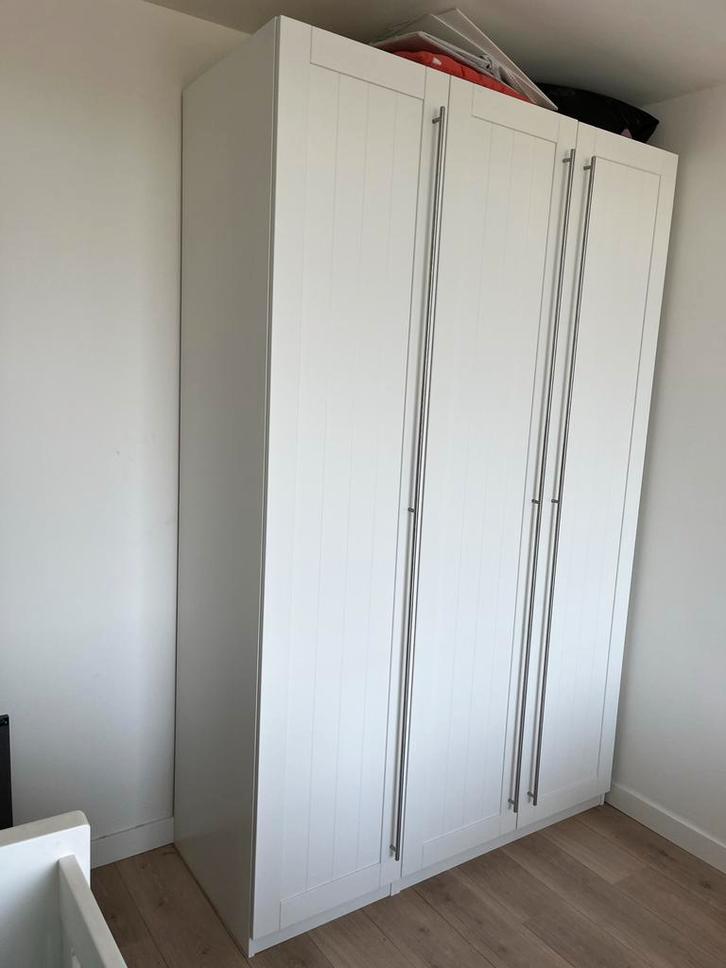 IKEA Pax kast wit, Huis en Inrichting, Kasten | Kledingkasten, Gebruikt, 200 cm of meer, 100 tot 150 cm, 50 tot 75 cm, Met deur(en)