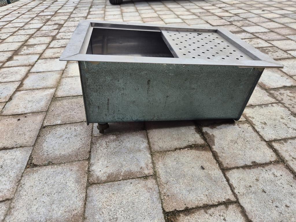 Spoelblad, lekblad, koeling, Ophalen, Gebruikt