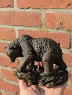 Bronzen Beeld  Beer  met vis - naar Milo, Ophalen of Verzenden