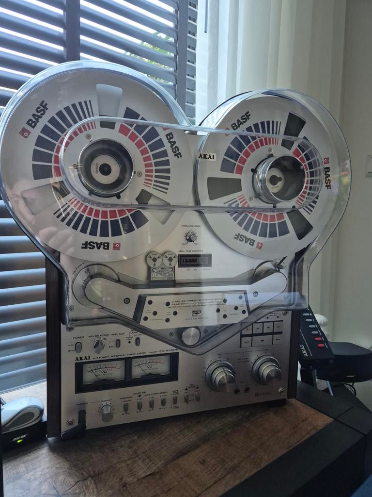 Akai GX-635Db smetteloze bandrecorder gereviseerd, Ophalen, Bandrecorder