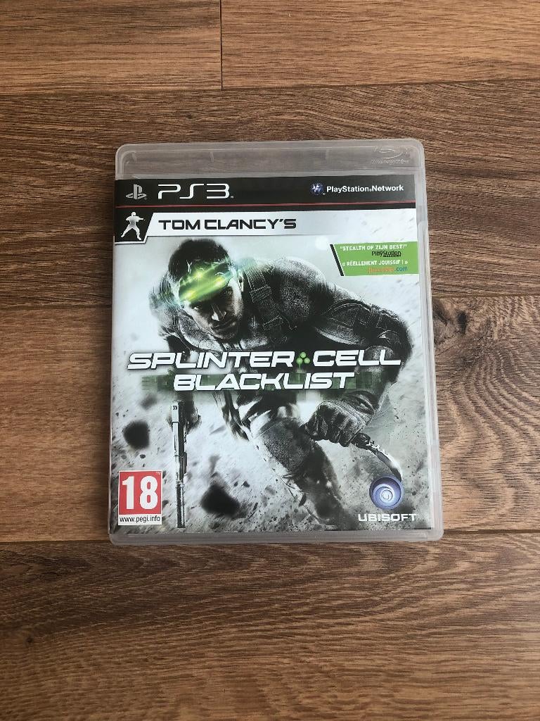 Playstation 3 Splinter Cell Blacklis, Vanaf 18 jaar, Shooter, 1 speler, Ophalen of Verzenden