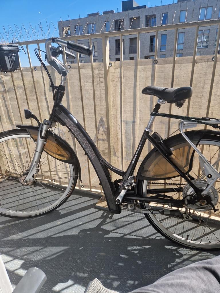 Sparta damesfiets met lage instap, Sparta, Gebruikt, Velgrem, Versnellingen