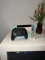 Nintendo Switch Animal Crossing Edition met games, Ophalen, Met games, Met 2 controllers, Zo goed als nieuw