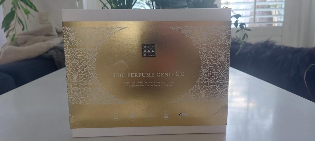 Rituals The Perfume Genie 2.0 - Geurdiffuser, Ophalen of Verzenden, Zo goed als nieuw, Goud, Metaal