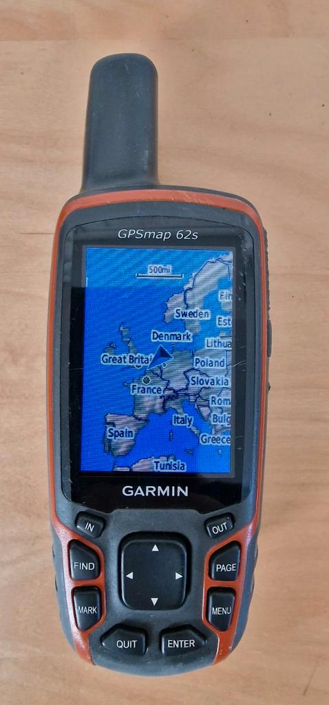 Garmin GPSMap 62s - Functioneel GPS-apparaat, Auto diversen, Autonavigatie, Ophalen of Verzenden