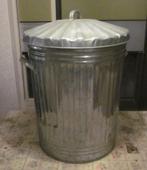vuilnisbak, Huis en Inrichting, Ophalen, 40 liter of meer, Zo goed als nieuw, Metaal