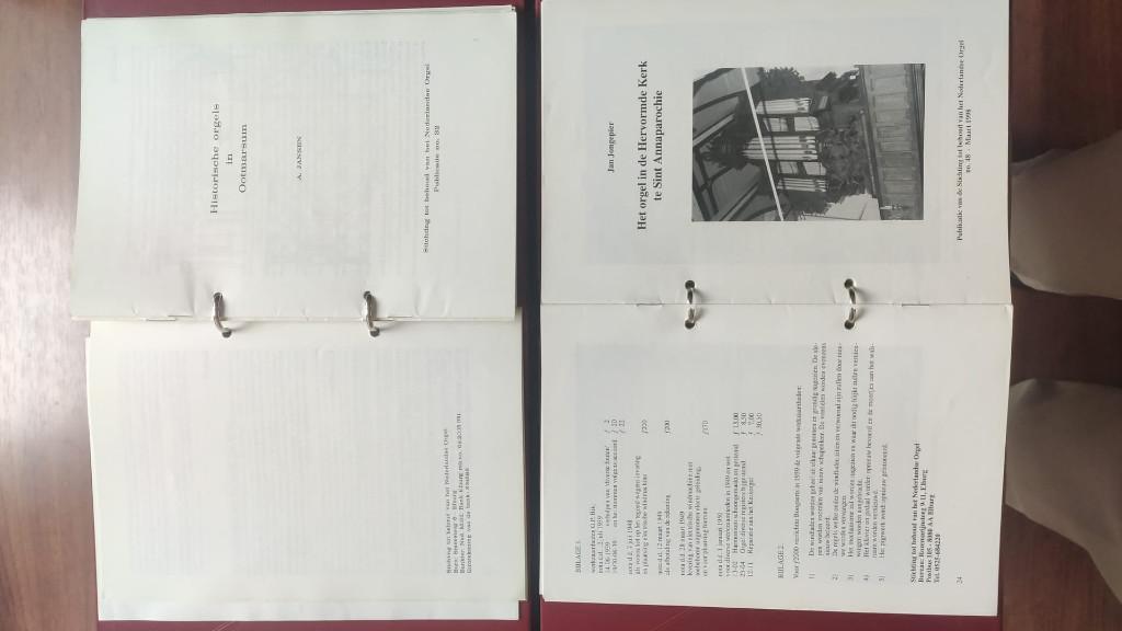 Boekjes Stichting tot behoud Nederlands Orgel, Ophalen of Verzenden, Gelezen