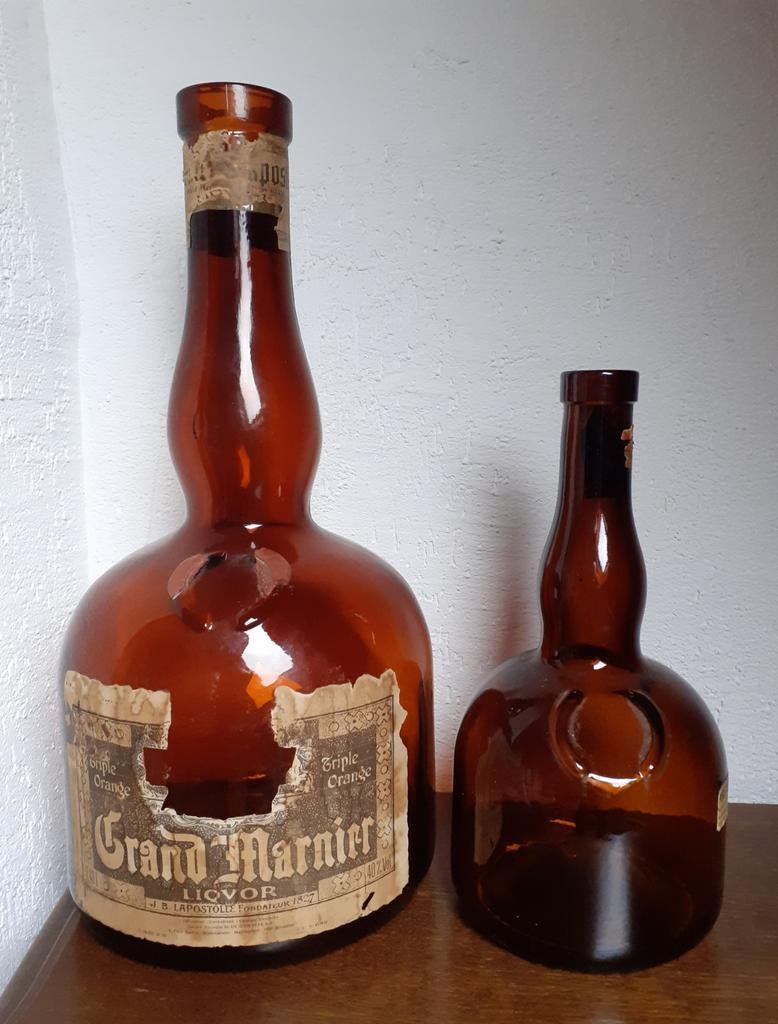 Grand Marnier - Lege 6,4 & 2.0  liter flessen., Ophalen of Verzenden, Gebruikt