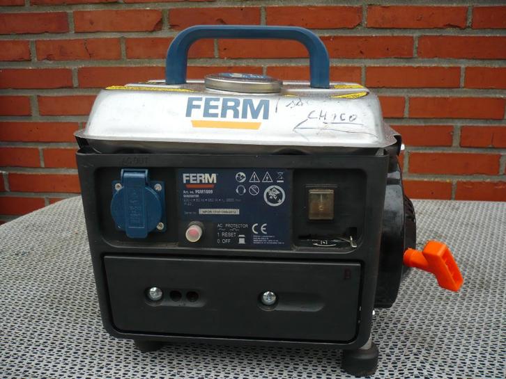 Ferm stroomgenerator, Doe-het-zelf en Verbouw, Overige Doe-het-zelf en Verbouw, Zo goed als nieuw, Ophalen