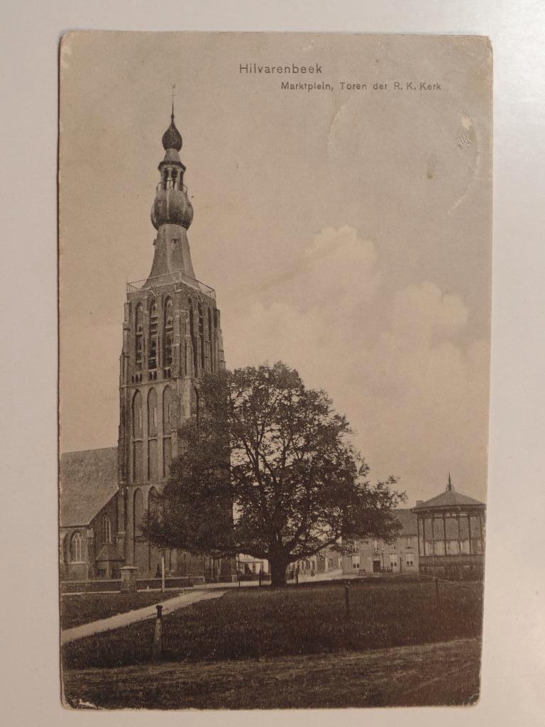 Hilvarenbeek, Ophalen of Verzenden, Voor 1920, Gelopen, Noord-Brabant