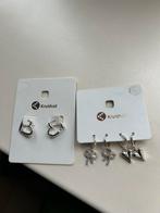 3 paar nieuwe oorbellen te koop, Ophalen of Verzenden, Zo goed als nieuw, Overige materialen