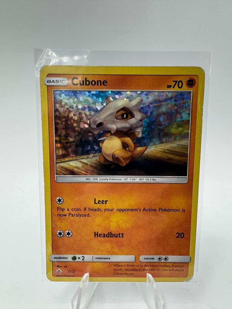 Cubone #7 Mcdonalds 2018, Ophalen of Verzenden, Gebruikt, Losse kaart